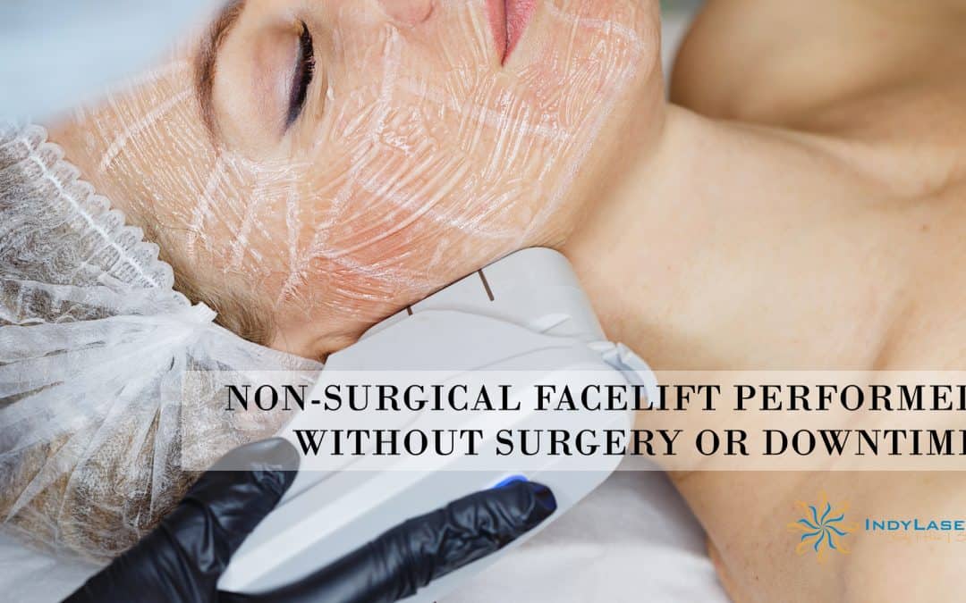Non-surgical Facelift Performed Without Surgery Or Downtime